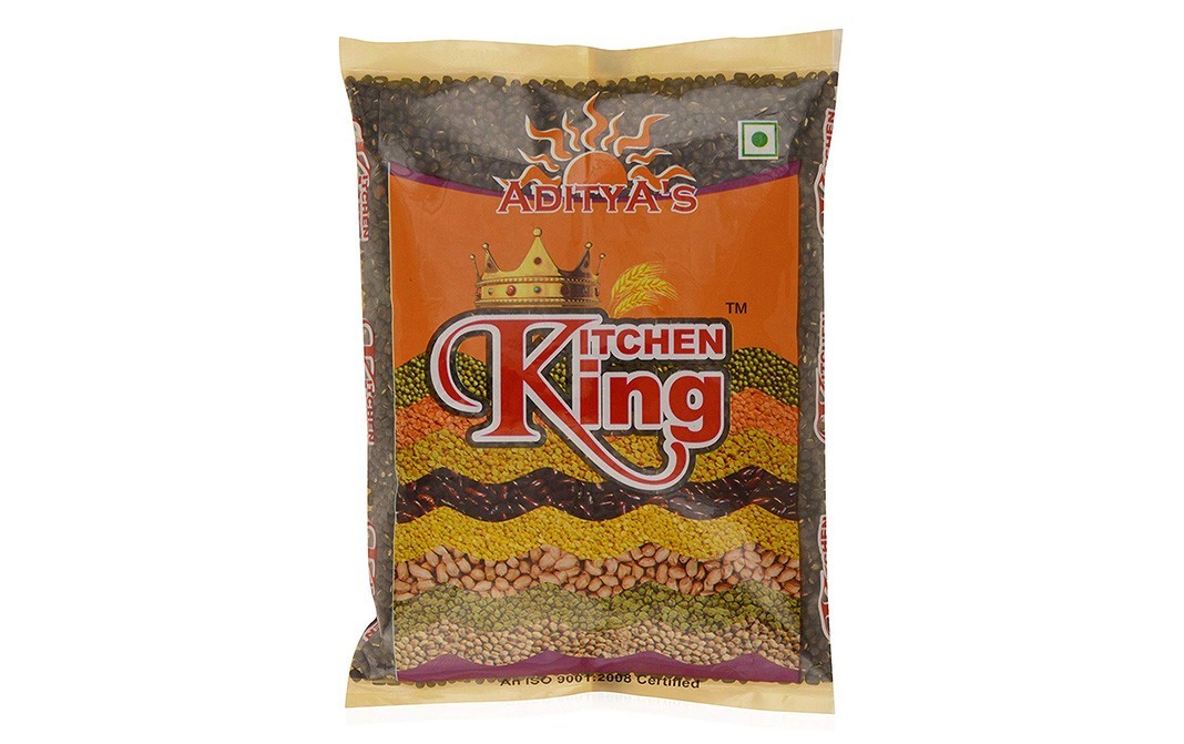 Kitchen King Urad Whole    Pack  500 grams